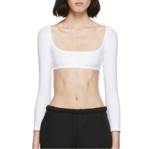 Gil Rodriguez El Tigre Chiquito White Long Sleeve Top NEW WITH TAG